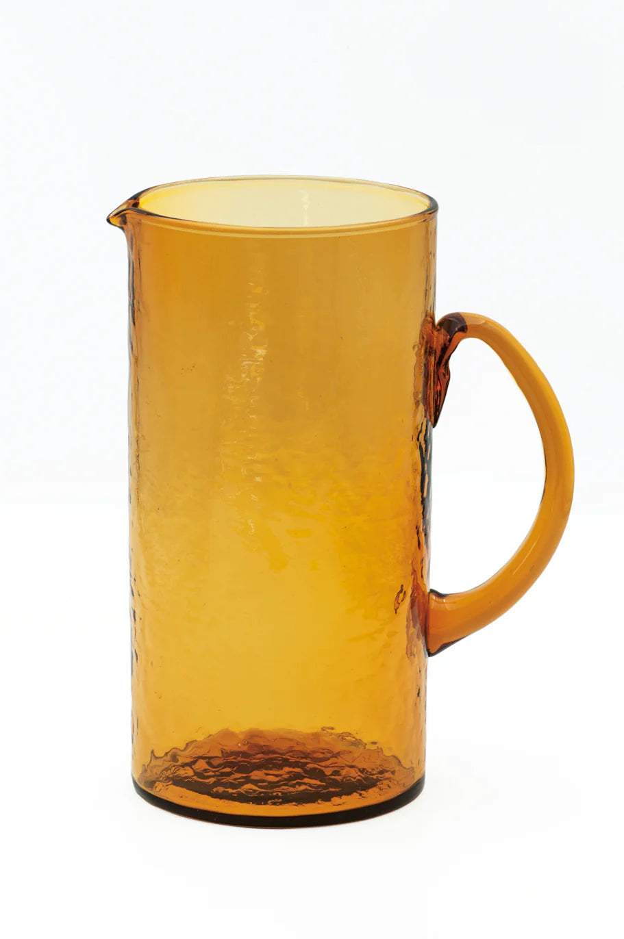 Glass Jug Amber