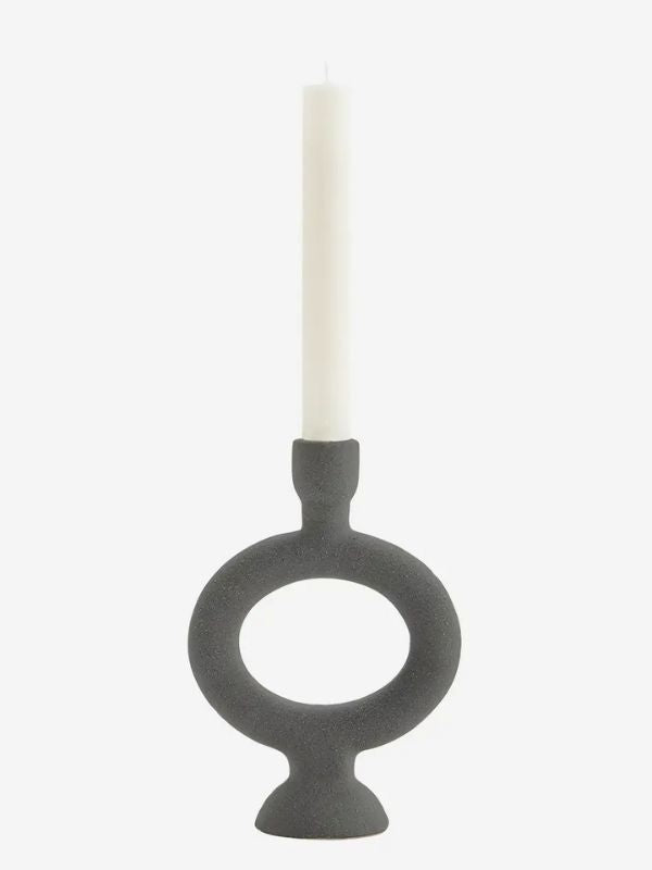 Stoneware Candle Holder