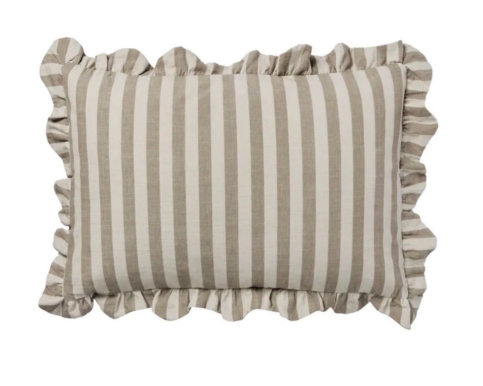 Cushion Cover Ina - Brown Kelp/Castle Beige 40 x60cm