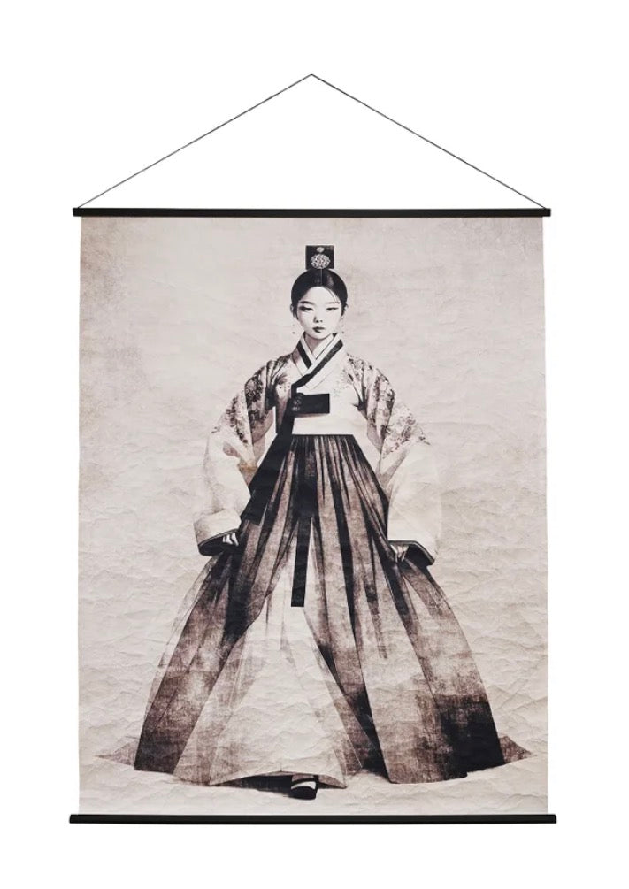 Hanging Paper Art - Lady Grace