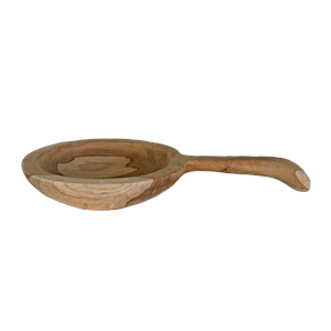 Organic Teak Tapas Bowl Natural