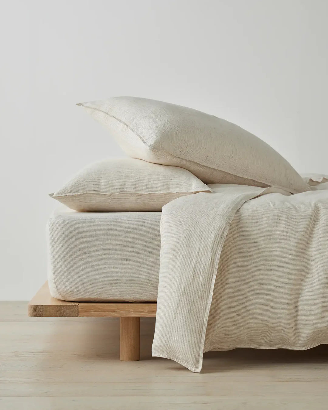 Sova quilt cover savanna pinstripe King