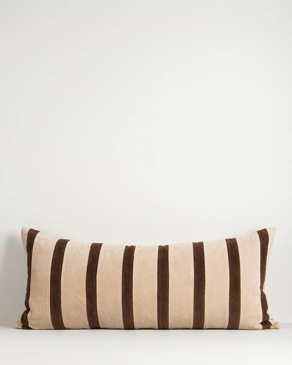Huxley Natural/Chocolate Cushion