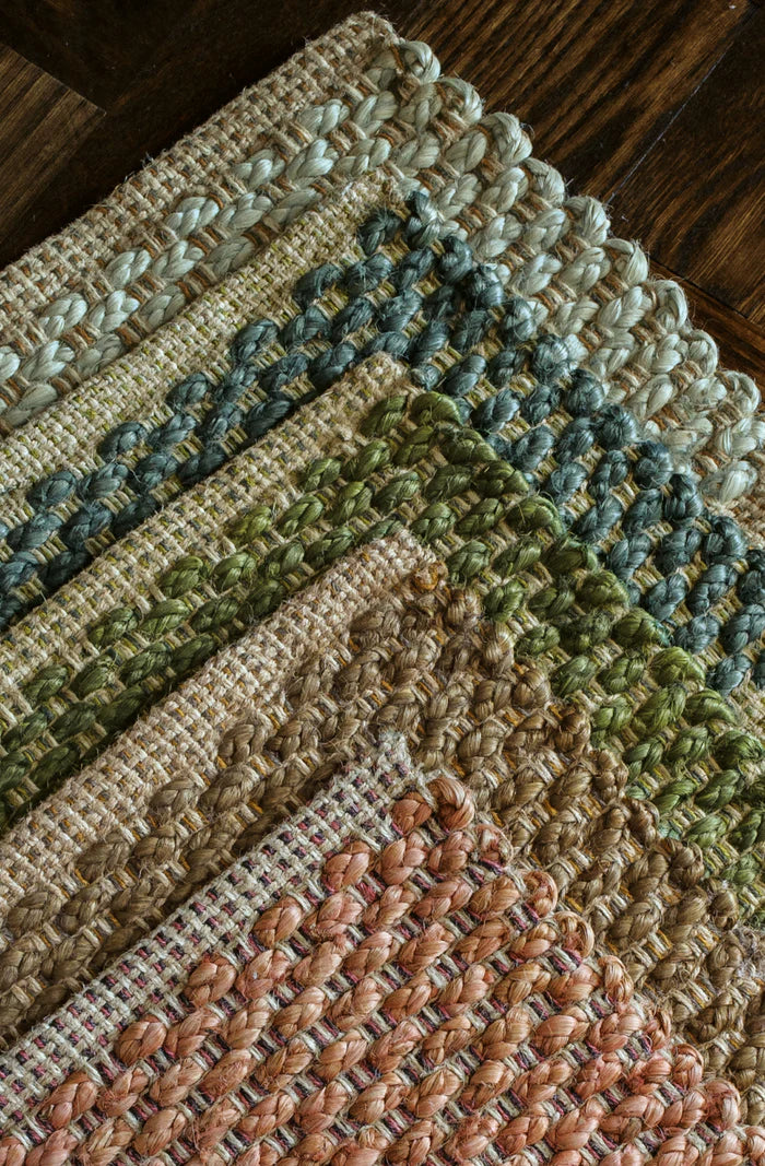 Jute Teal Rug
