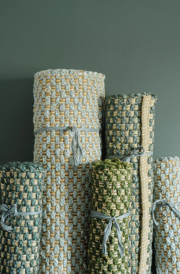 Jute Green Rug
