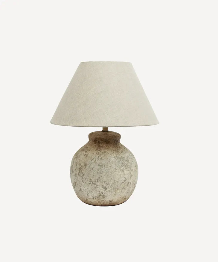 Elba Lampbase Terracotta Short