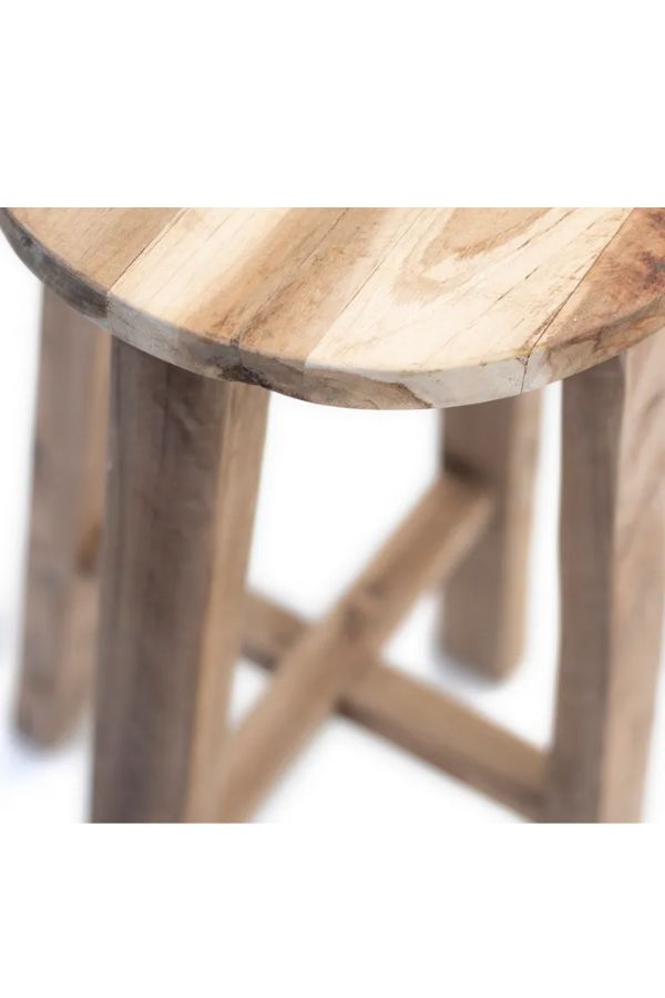 Teak Bar Stool