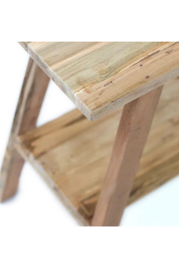 Reclaimed Teak Console -Natural