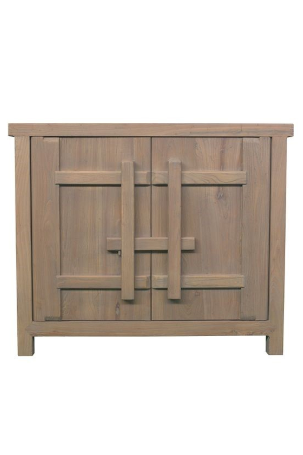 Reclaimed Elm 2 Door Cabinet