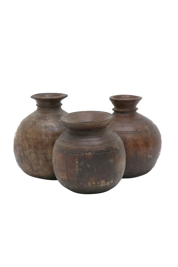 Original Wooden Water Pot